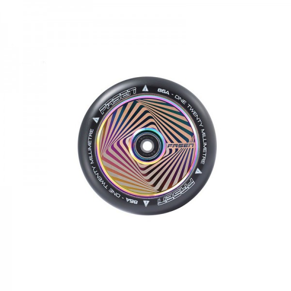 Колесо FASEN 120MM HYPNO SQUARE OIL SLICK, фото номер 1