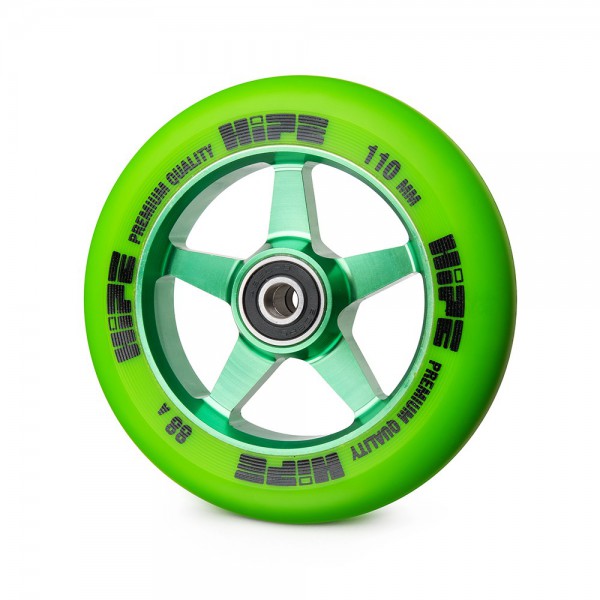 Колесо для самоката HIPE H09 110 green, фото номер 1