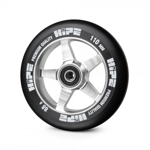 Колесо HIPE H09 110mm silver/black, фото номер 1