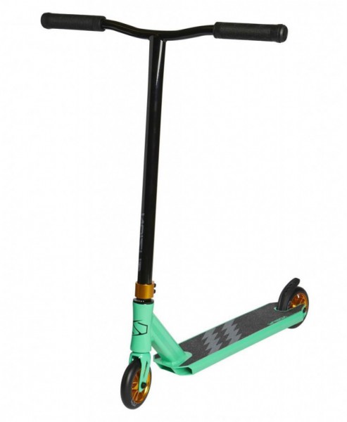 Самокат Fuzion Z-Series Z250 Teal & Gold , фото номер 1