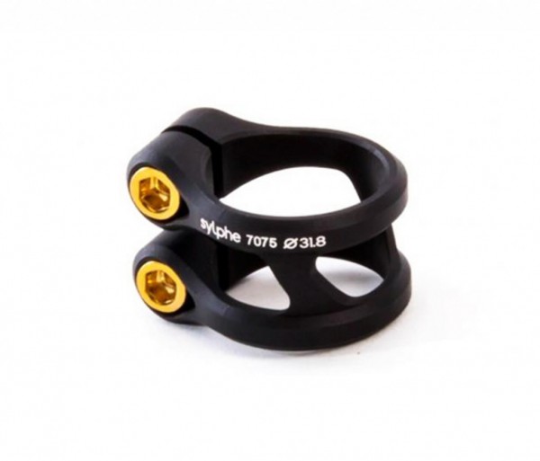Хомут Ethic sylphe clamp double 31.8 black, фото номер 1